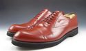 GUCCI sz 11.5 LEATHER CAP TOE OXFORD 247497 MENS C