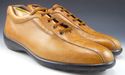 TOD'S sz 10.5 LEATHER BICYCLE TOE OXFORDS MENS LIG