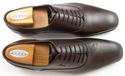 GUCCI sz 10.5 LEATHER PLAIN TOE OXFORDS 278956 MEN