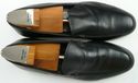 PRADA SPORT sz 9 LEATHER LOAFER 4D1651 MENS BLACK 