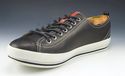 New - PRADA sz 8 LEATHER LOW CUT SNEAKERS 4E2406 M