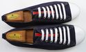 PRADA sz 10.5 SUEDE LOW CUT SNEAKERS 4E2446 MENS D