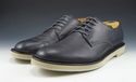 GUCCI sz 9.5 LEATHER PLAIN TOE OXFORD 281937 MENS 