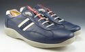 PRADA sz 8.5 LEATHER LACE UP SPORT SNEAKERS 4E1298