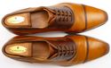 MAGNANNI sz 11.5 LEATHER CAP TOE OXFORDS 11664 MEN