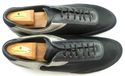 PRADA sz 11 NYLON MESH & LEATHER SNEAKERS 4E1020 M