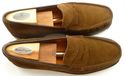 FERRAGAMO sz 8.5 SUEDE LUG SOLE LOAFERS UR32823 ME