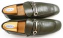 New - GUCCI sz 10.5 LEATHER BIT LOAFER 247490 MENS