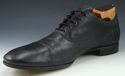 PRADA sz 9.5 LEATHER CAP TOE OXFORDS 2E2720 MENS B