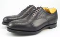 New - GUCCI sz 6 LEATHER BROGUE TOE OXFORDS 322494