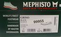 New - MEPHISTO sz EU 11/US 11.5 GRISO LEATHER LOAF