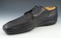 PRADA sz 7 LEATHER BICYCLE TOE OXFORD 4E1569 MENS 