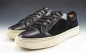 FERRAGAMO sz 9 LESTER SUEDE & LEATHER SNEAKER TV13