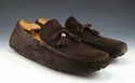 LOUIS VUITTON sz 7.5 SUEDE DRIVING MOCCASIN FA0130