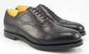 New - GUCCI sz 6 LEATHER BROGUE TOE OXFORDS 322494