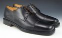 FERRAGAMO sz 7.5 POSILLIPO CAP TOE OXFORDS UI6377 