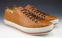 New - PRADA sz 7 LEATHER LOW CUT SNEAKERS 4E2406 M