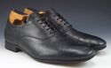 PRADA sz 6.5 LEATHER CAP TOE OXFORDS 2E2720 MENS B