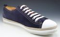 PRADA sz 10.5 SUEDE LOW CUT SNEAKERS 4E2446 MENS D