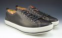 New - PRADA sz 8 LEATHER LOW CUT SNEAKERS 4E2406 M