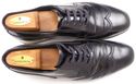 PRADA sz 9.5 LEATHER WINGTIP SNEAKERS 4E2674 MENS 