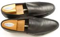 GUCCI sz 10.5 LEATHER MOCCASIN TOE LOAFERS 101741 