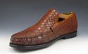 FERRAGAMO sz 7.5 EE CROCODILE LOAFER MS21451 MENS 