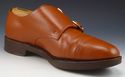 JOHN LOBB sz 6 WILLIAM DOUBLE MONK STRAP OXFORDS M