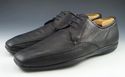 PRADA sz 7 LEATHER BICYCLE TOE OXFORD 4E1569 MENS 