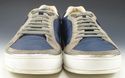 PRADA sz 11 SUEDE & NYLON LACE UP SNEAKERS 4E2124 