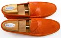 GUCCI sz 8.5 SUEDE DRIVING MOCCASINS 269640 MENS O