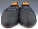 BRUNO MAGLI sz 9 PEITON SATIN FORMAL TUXEDO LOAFER