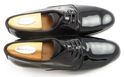 New - FERRAGAMO sz 7 EEE PATENT OXFORDS VF59417 ME