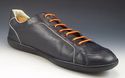 LOUIS VUITTON sz 11 LEATHER LOW CUT SNEAKERS GO008