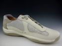 PRADA sz 9 LEATHER NEVADA BIKE SNEAKER PS0906 MENS