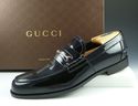 New - GUCCI sz 8.5 PATENT LEATHER BIT LOAFER 28677