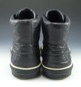 LOUIS VUITTON sz 8 MONOGRAM LEATHER HIGH TOP SNEAK