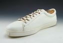 GUCCI sz 12 LEATHER LACE UP SNEAKERS 202753 MENS W