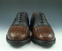 FOOTJOY CLASSICS sz 8 C WOVEN LEATHER GOLF SHOE ME