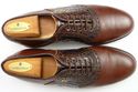 FOOTJOY CLASSICS sz 8 B SPIKELESS LEATHER GOLF SHO