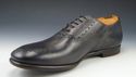 YSL sz 41 HAND FINISHED LEATHER BROGUE TOE OXFORD 