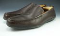 GUCCI sz 12 LEATHER MOCCASIN TOE DRIVING LOAFER 11