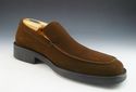 New - GUCCI sz 41.5 E SUEDE LOAFER 1101581 MENS BR