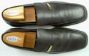 GUCCI sz 11.5 LEATHER APRON TOE LOAFER 1101544 MEN