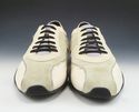 FERRAGAMO sz 12 AIRES SUEDE & LEATHER SNEAKER TV89