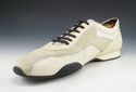 FERRAGAMO sz 12 AIRES SUEDE & LEATHER SNEAKER TV89