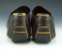 GUCCI sz 12 LEATHER MOCCASIN TOE DRIVING LOAFER 11