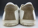 FERRAGAMO sz 9 CIAK LEATHER SNEAKERS K17U MENS WHI