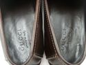 GUCCI sz 12 LEATHER MOCCASIN TOE DRIVING LOAFER 11