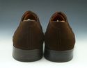 FERRAGAMO sz 11.5 B SUEDE PLAIN TOE OXFORD 7336220